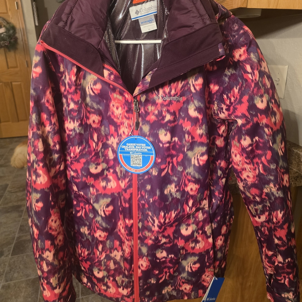 Columbia Women's Ski & Snow Jacket - Pink and Purple
